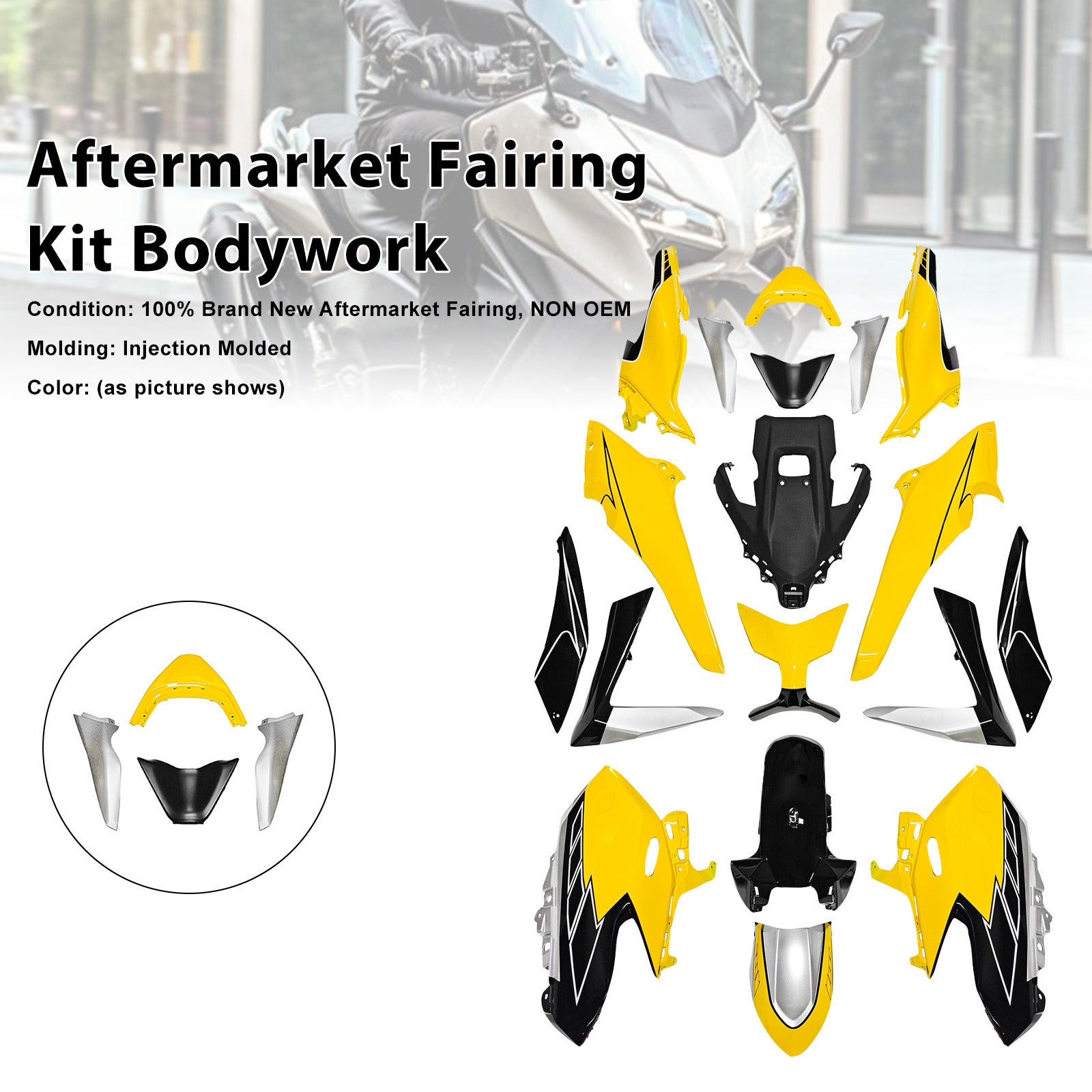 Amotopart 2025-2026 Yamaha TMAX560 Fairing Kit Collection