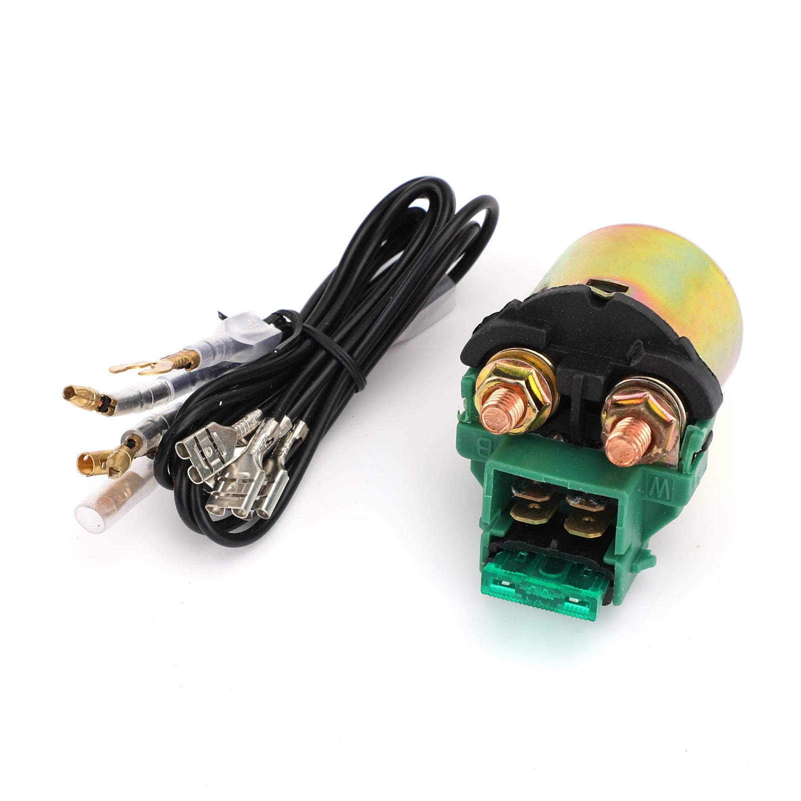Interruttore relè solenoide avviamento Kawasaki Ex250 Ninja 250r 1986-2012 con cavi