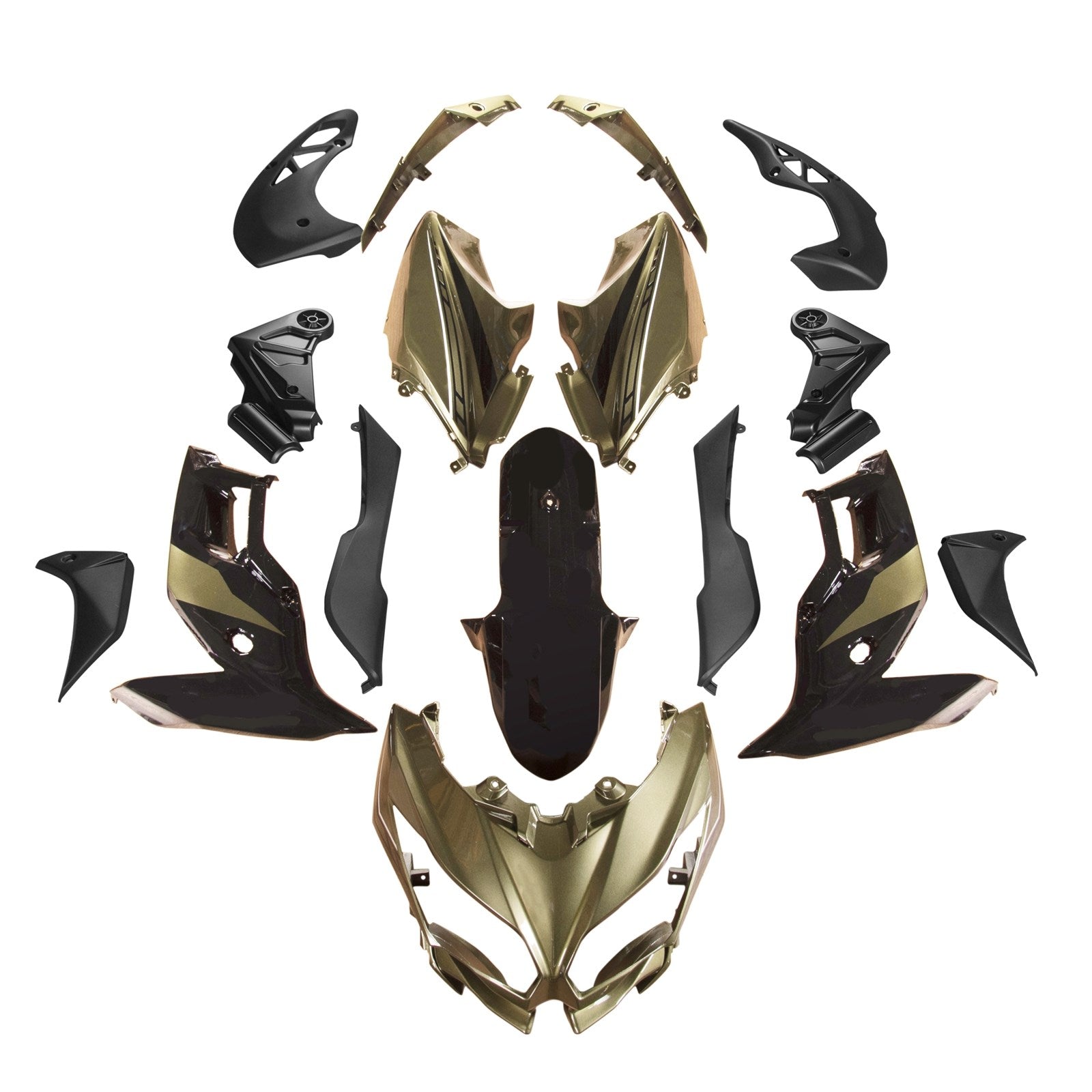 Amotopart 2015-2021 Kawasaki VERSYS 650 Fairing Kit Colletion