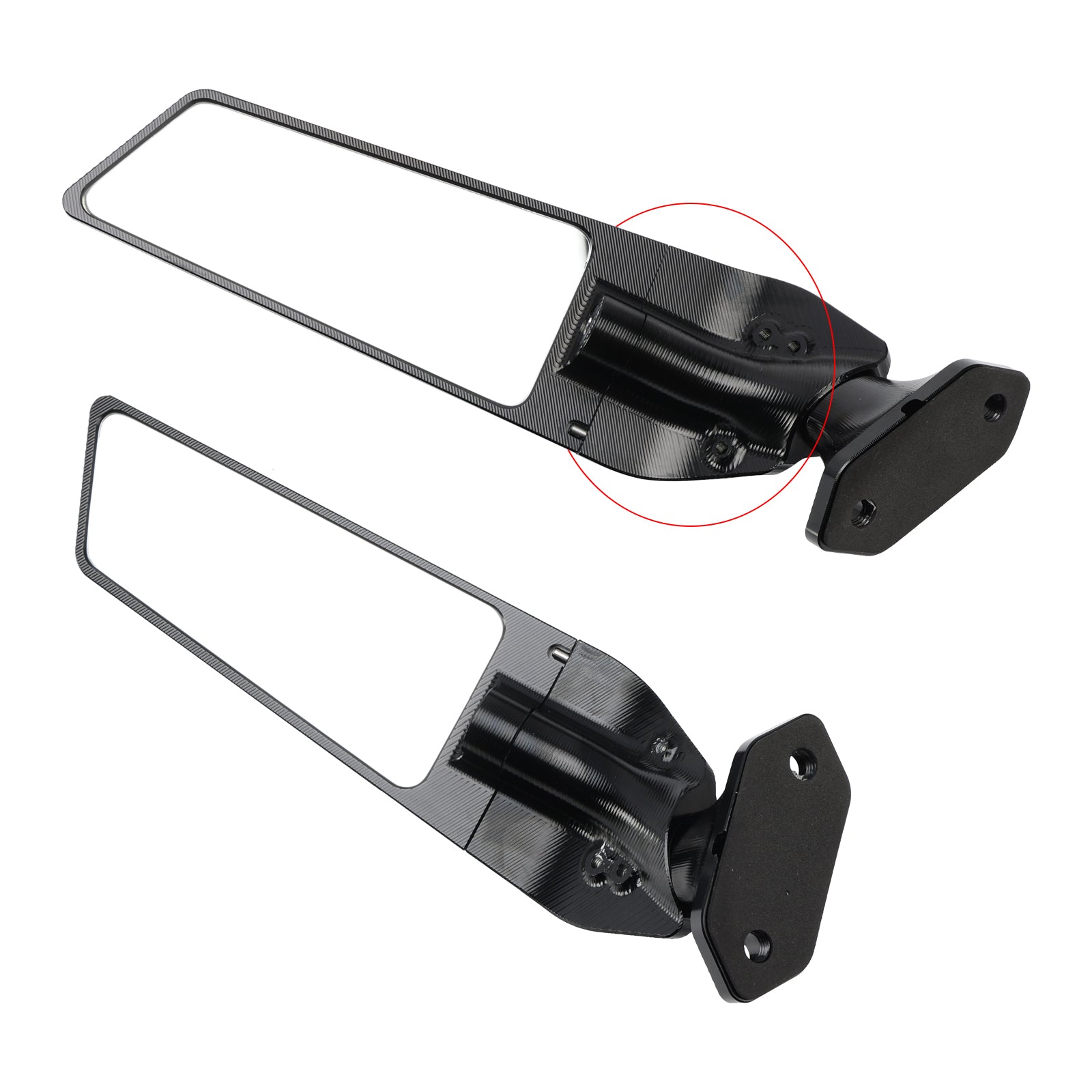 23-24 Kawasaki ZX4RR ZX 4RR (SE) CNC Aluminum Winglet Mirror Wing Mirror