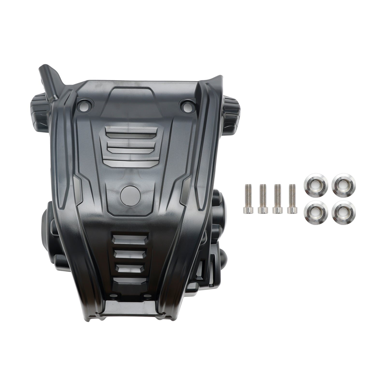 23-24 Honda Crf300 Crf300l Skid Plate Engine Guard Crack Plastic