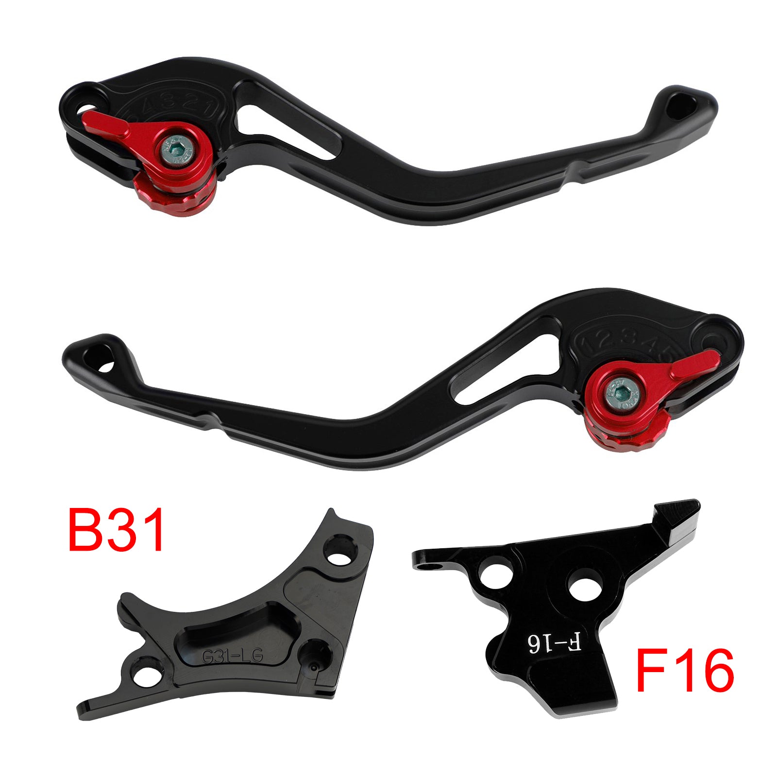 2017-2018 Red BMW G310R G310GS NEW Short Clutch Brake Lever