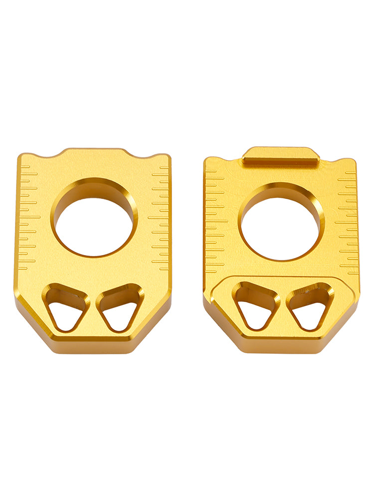 2005-2024 Suzuki DRZ400SM 400S 400E CNC Bloc d'essieu de la chaîne arrière CNC Gold