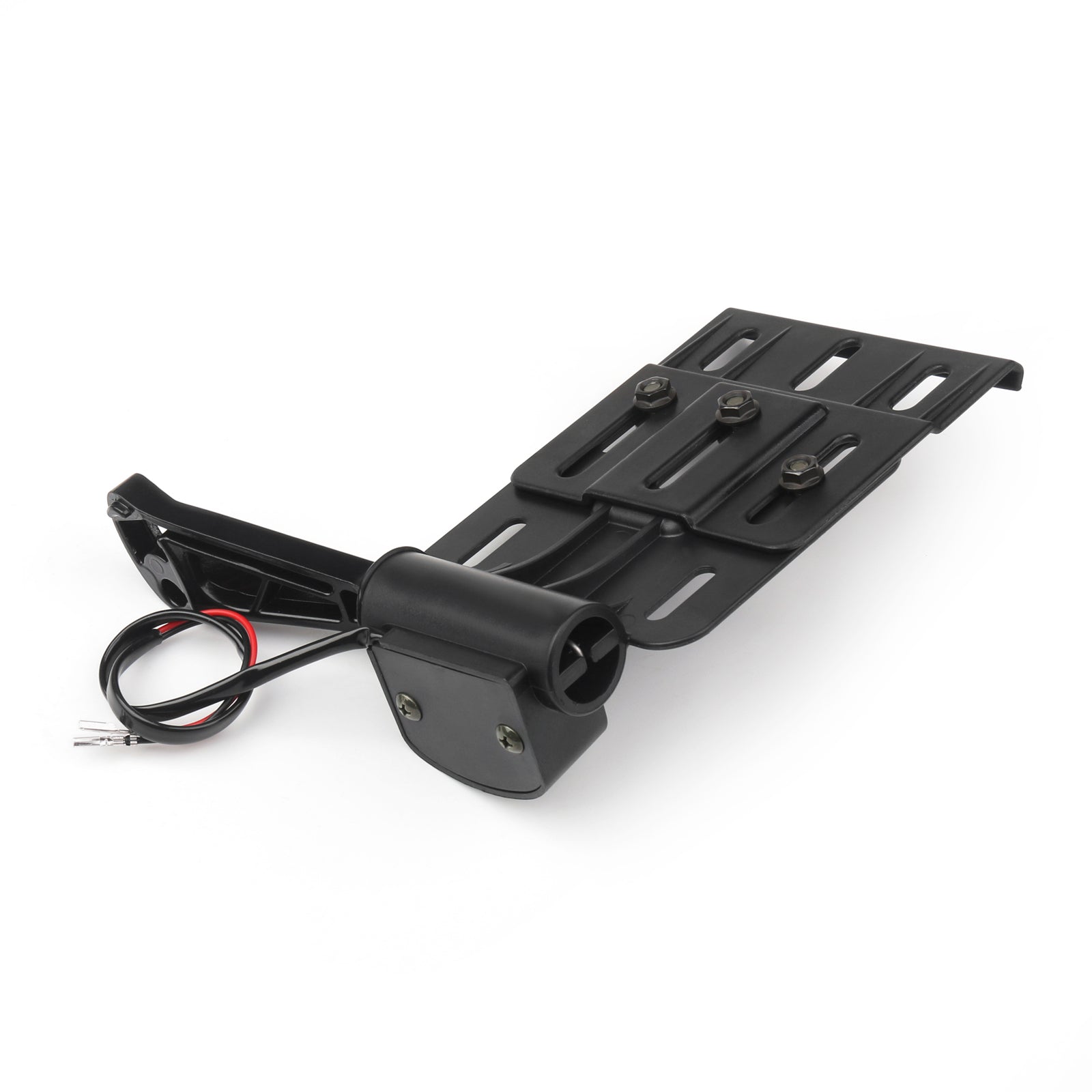 06-11 Harley Sportster 1200 XL1200L LED Light Black Side Mount License Plate