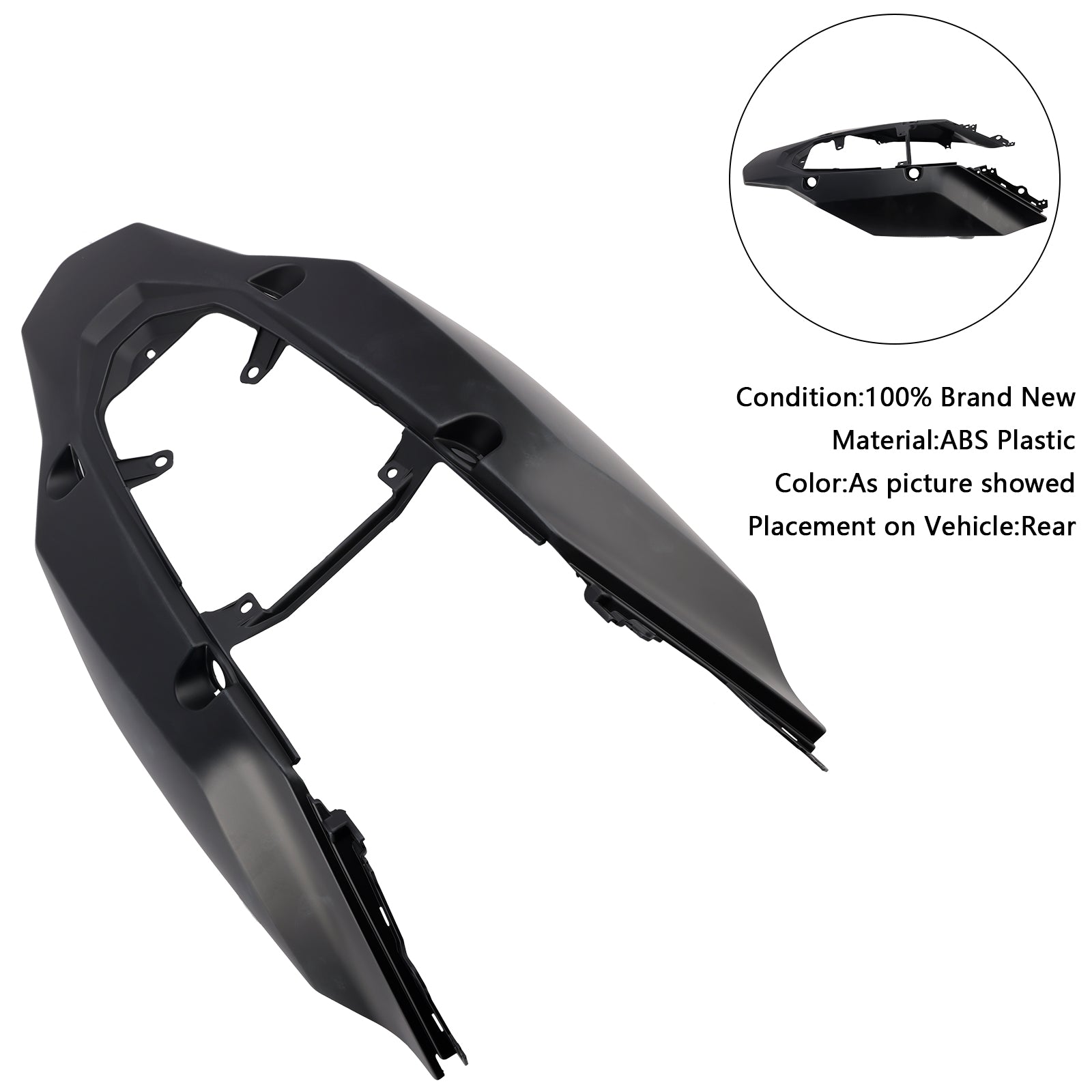 2019-2024 Yamaha Tenere 700 kuipstaartstoel