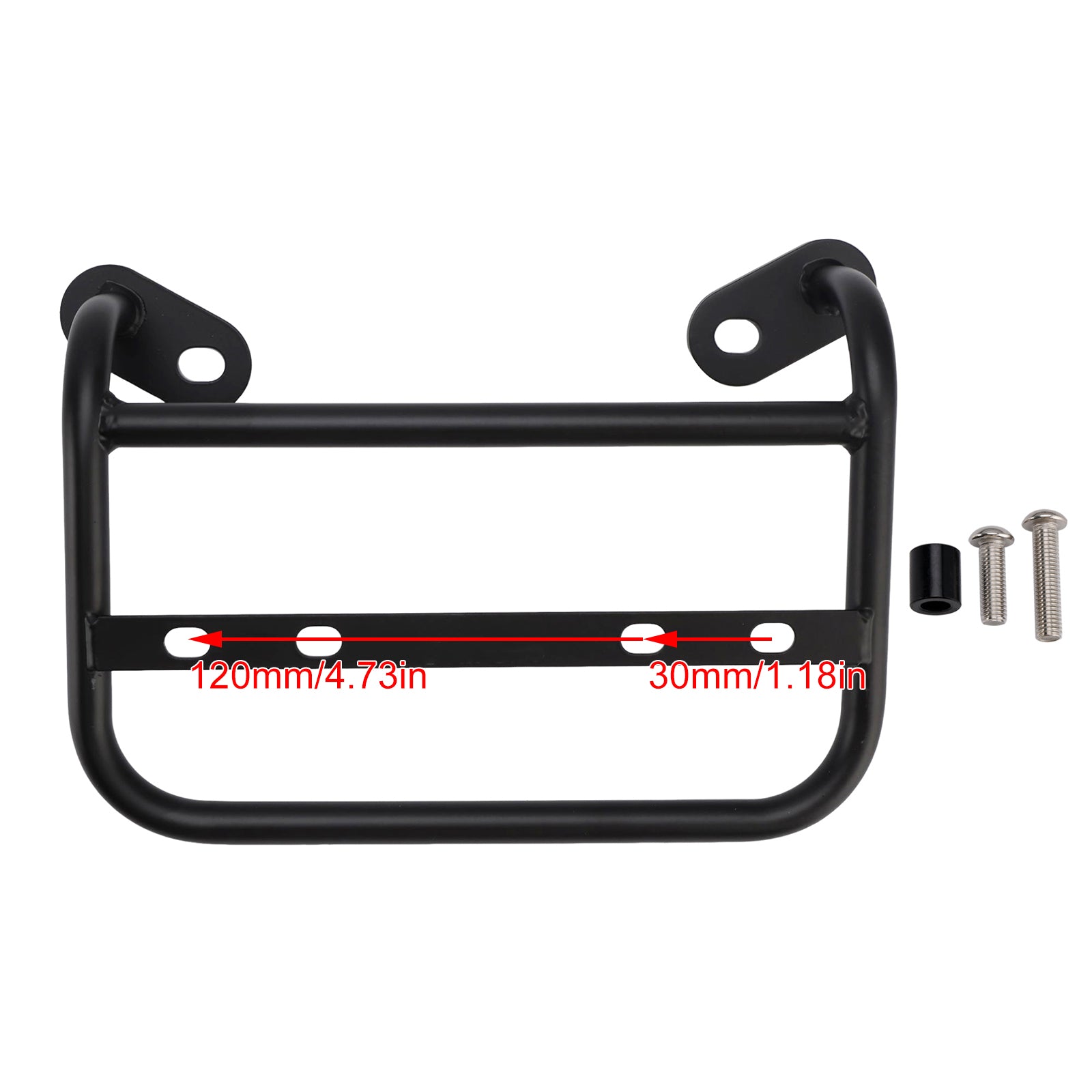 2024-2025 Bmw R12 Right Side Bag Racks Saddlebag Mounting Bracket Black Steel