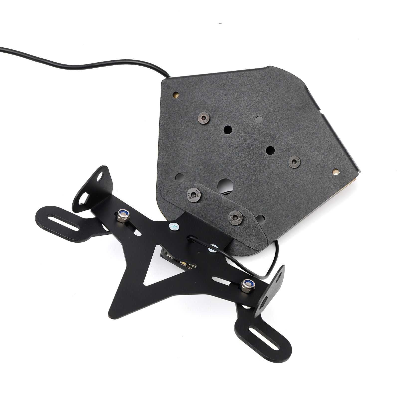 21-24 BMW S1000RR Soporte de marco de soporte de placa de matrícula de aleación de aluminio