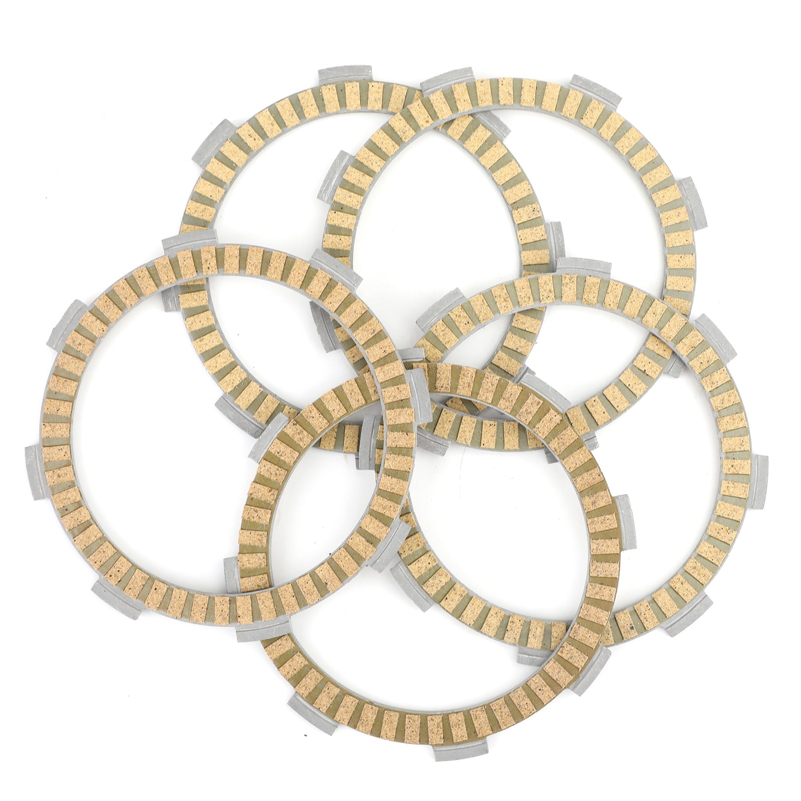 Clutch Kit Steel & Friction Plates for Honda CR80 CB SL CD CLR XLR XR CM 100 125