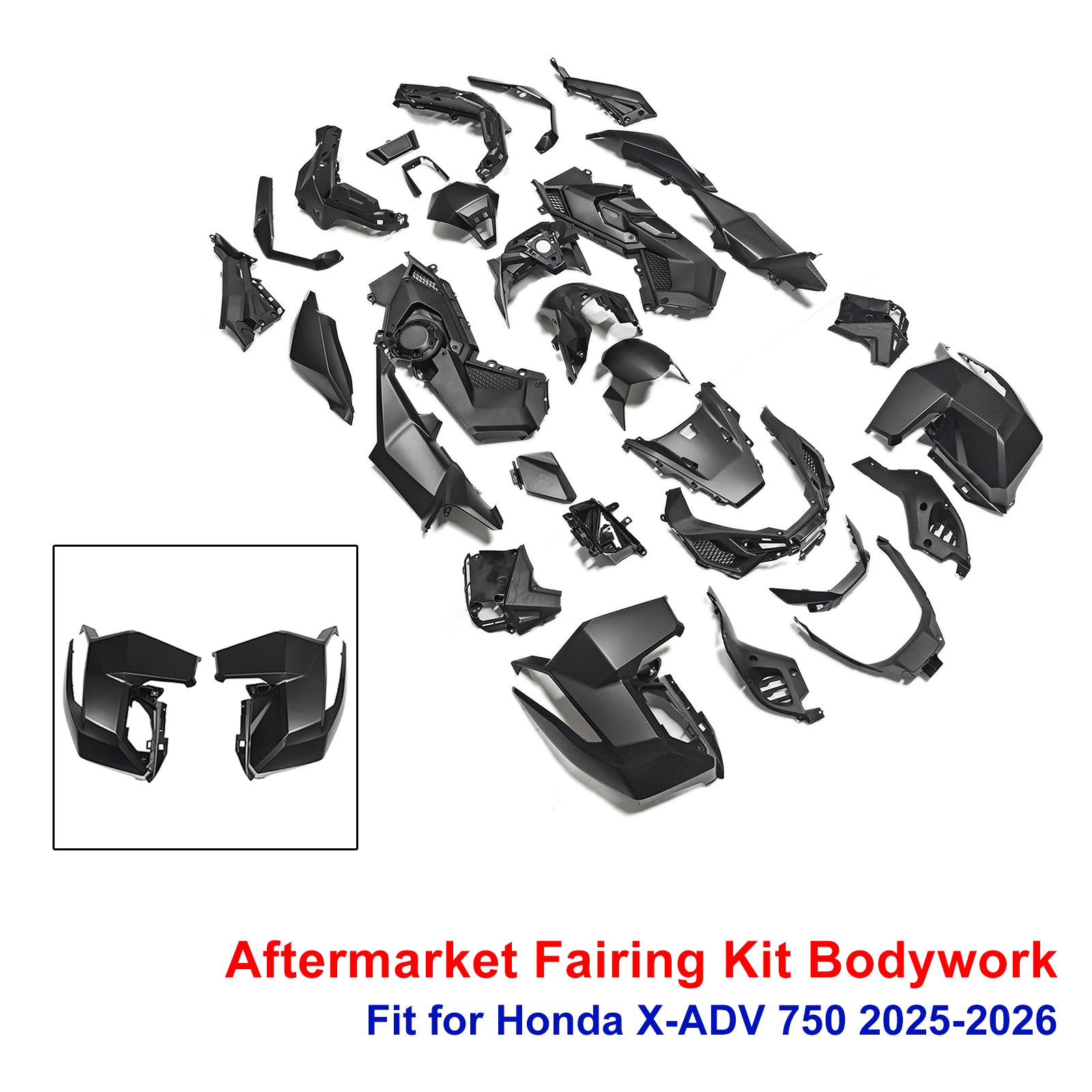 Amotopart 2025-2026 Honda X-ADV 750 Collection de kits de carénage