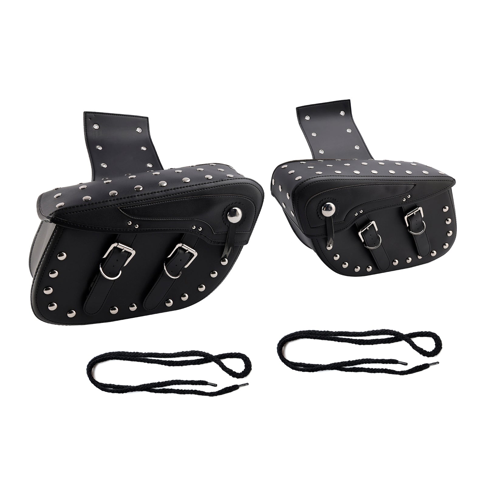 SVARA SIDA SADDLEVAGSVÄG BAG Bagage Pouch Storage Black 80l For Motor Bike