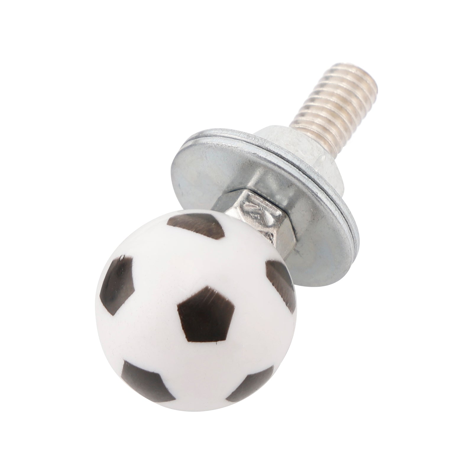 4x Custom SOCCER License Plate Bolt Screw Plastic Motorcycle Chopper Trike