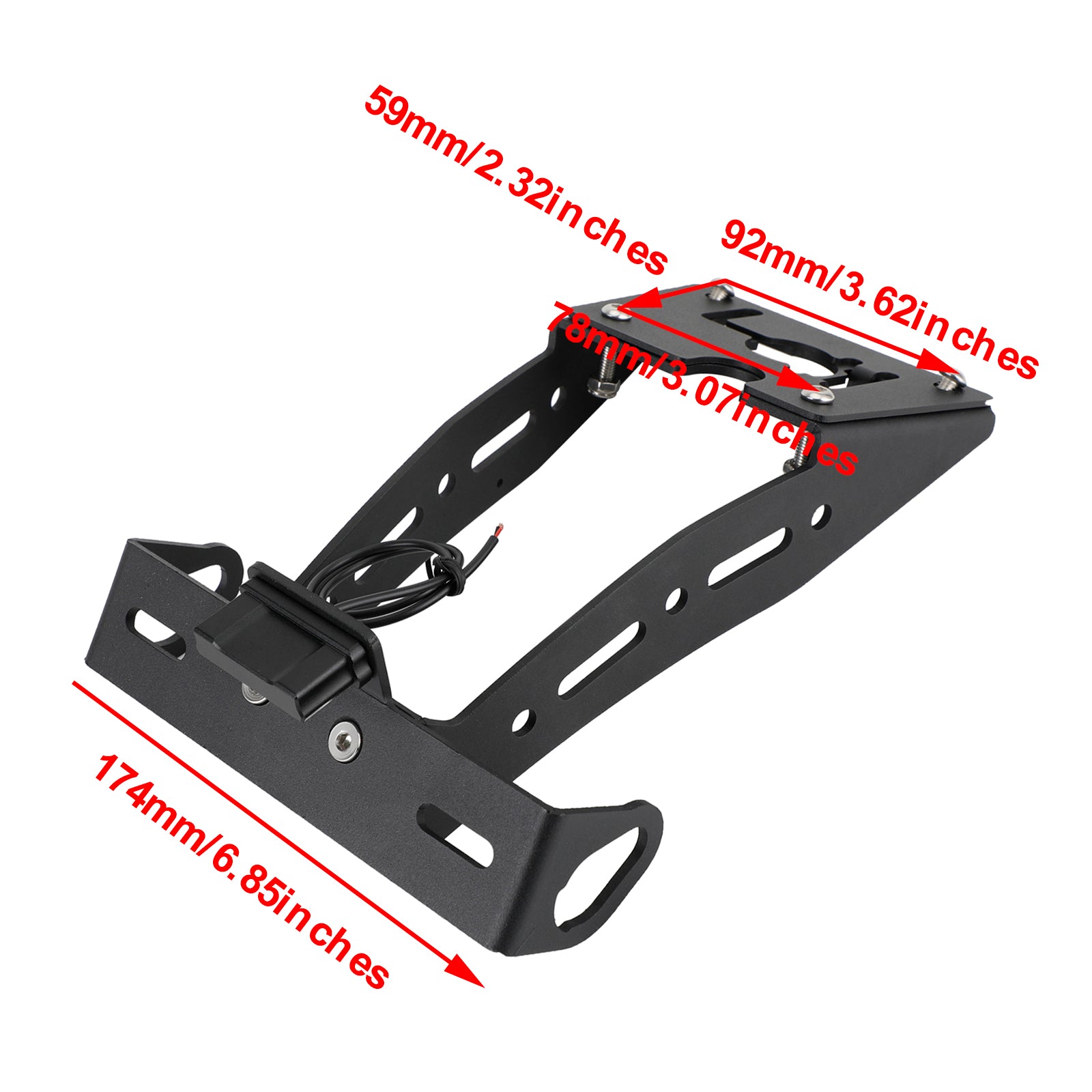 License Plate Holder Bracket fit for Yamaha XSR900 2022-2023