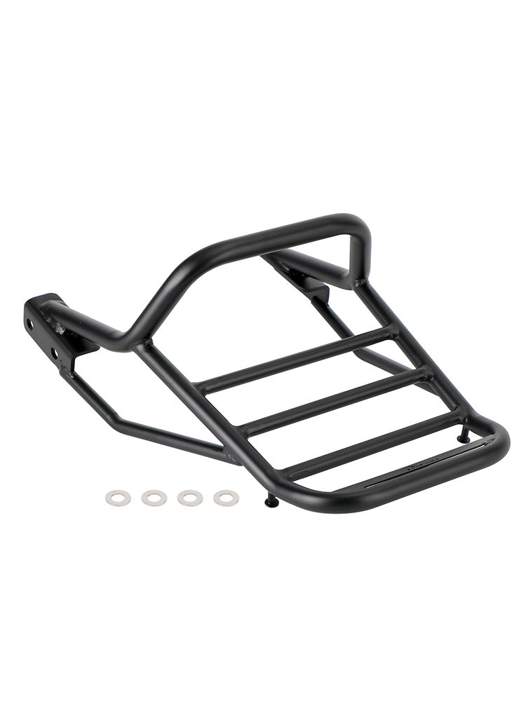 Tube Rear Rack - Black For Bonneville Speedmaster 1200 Luggage Carry Rack 18-22
