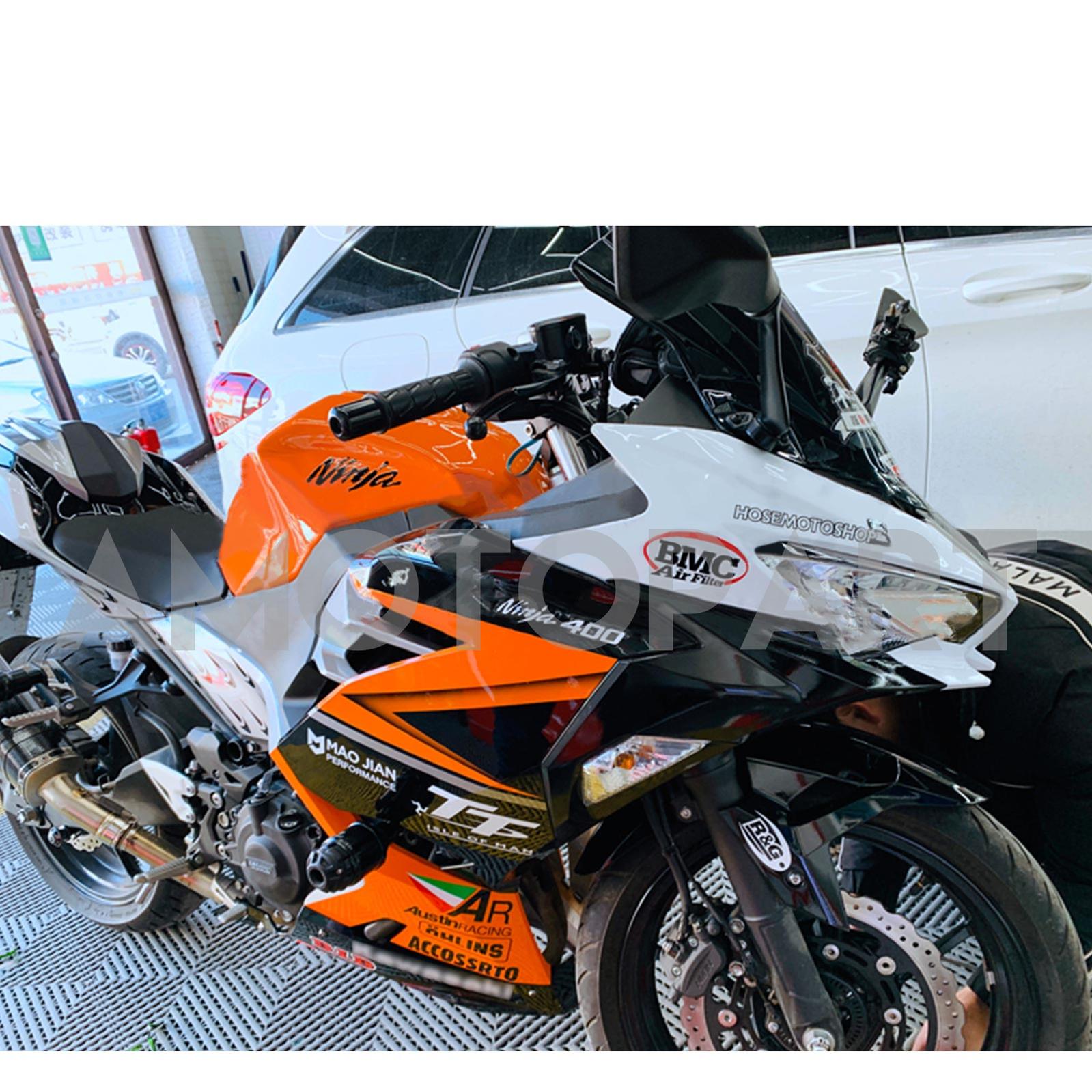 Amotopart 2018-2024 Kawasaki EX400/Ninja400 Fairing Kit Collection One