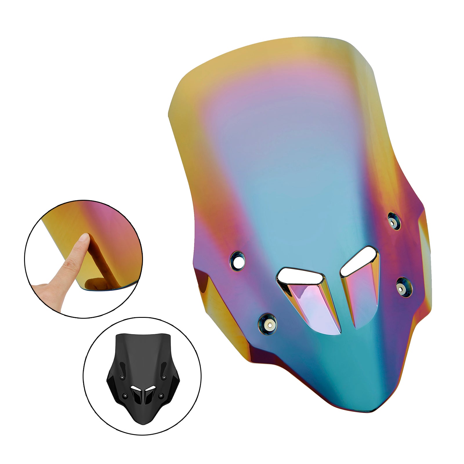 19-24 HONDA CB400X/CB500X ABS MOTOCYCLE Windshield Windscreen