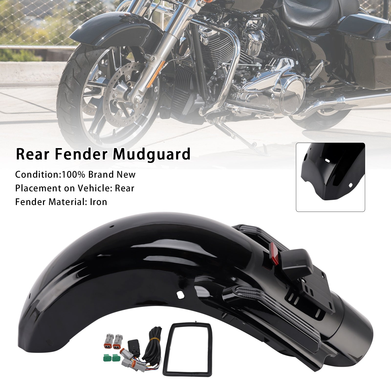 2023-2025 Touring Road Glide Street Glide CVO Rear Fender System