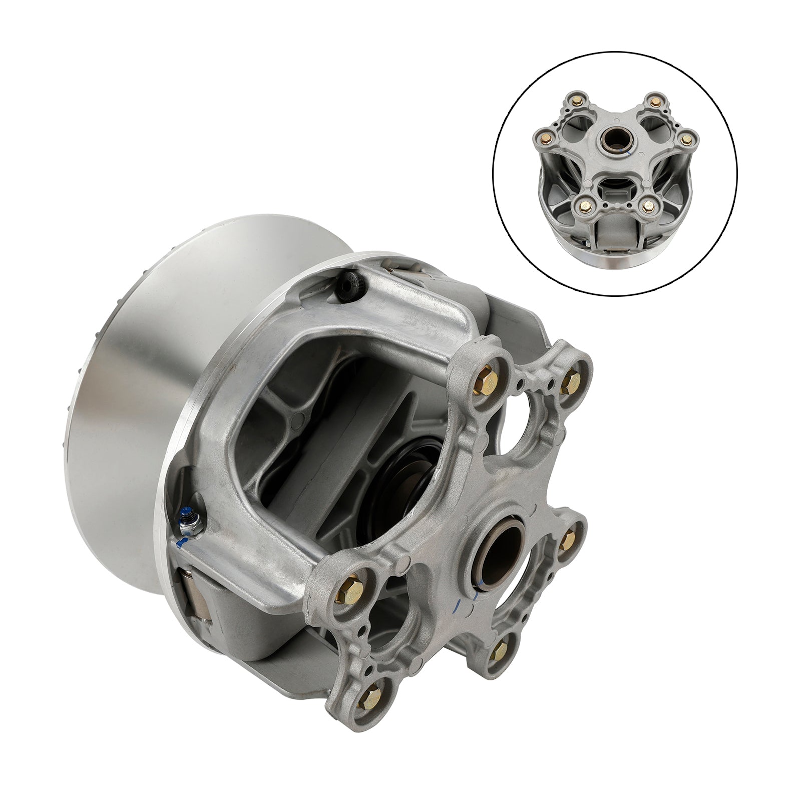 Front Clutch Variator Pulley Set 1323581 For Polaris Rzr Turbo Pro Xp Ultimate