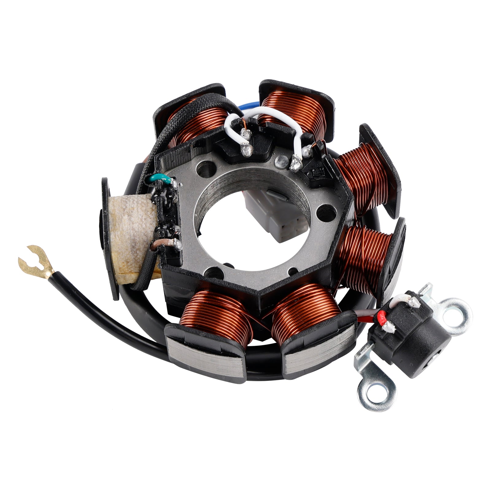 04-10 Yamaha YBR125 YBR125E YBR125EGS 7 Coils Stator Generator