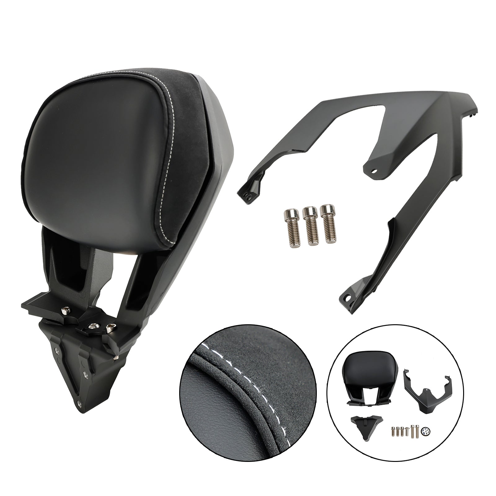 Respaldo de barra Sissy para pasajero para Yamaha X MAX X-MAX 300 2017-2022