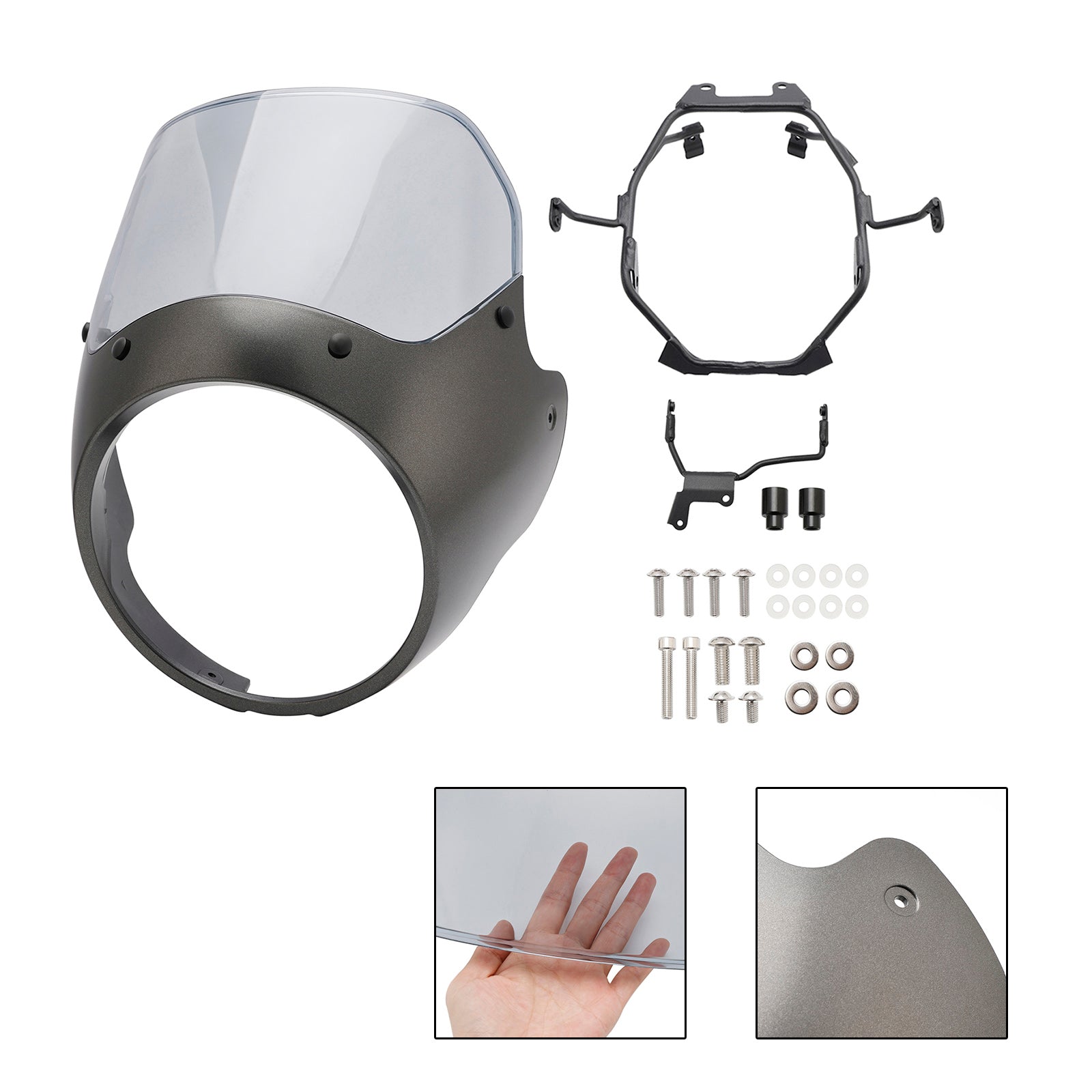 2023-2024 Honda GB350 GB350S vindrutan vindruta strålkastare