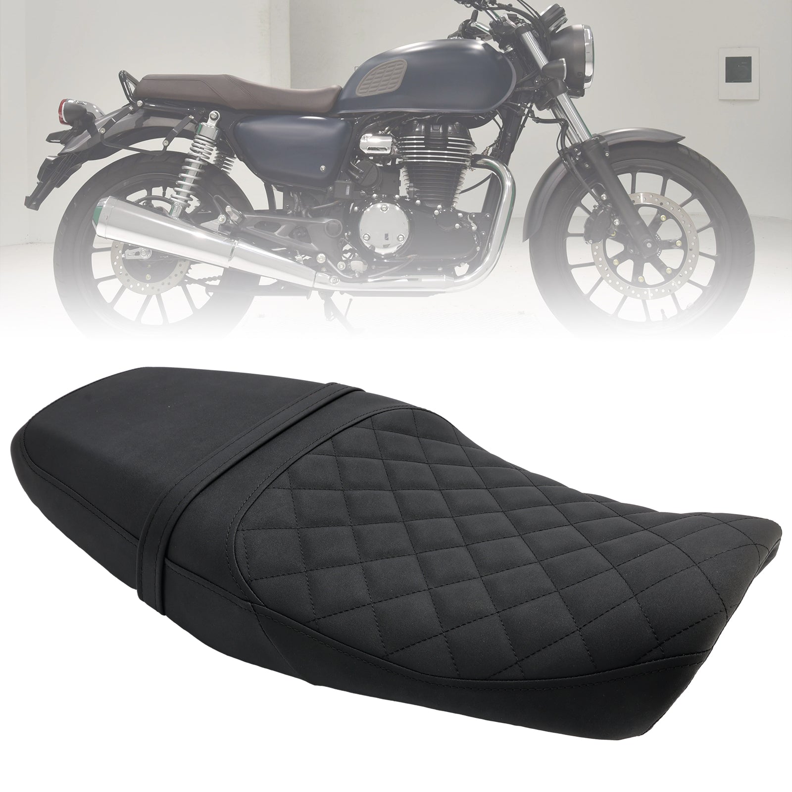 23-25 Honda GB350S GB 350 S Rider Passenger Seat Frah BACH CUSHION Black Brown