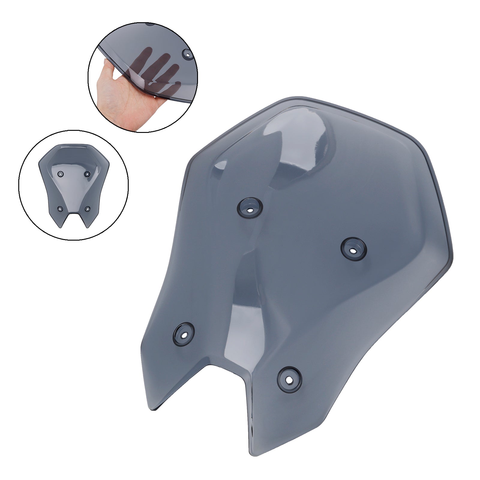KAWASAKI Z900 2025- ABS Plastic Windshield Windscreen