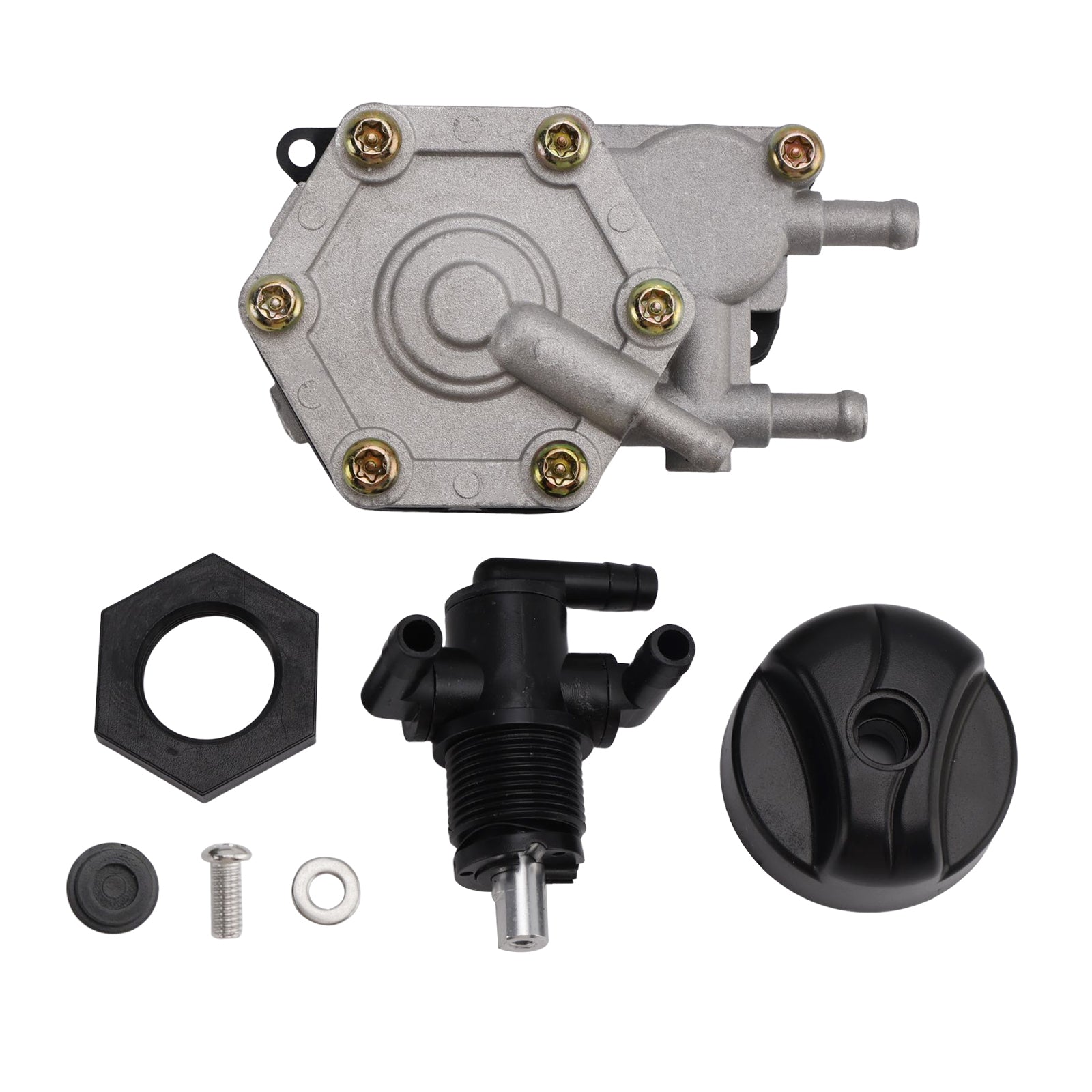 01-20 Bomba de combustível Polaris Sportsman 400 & Kit Petcock de válvula de combustível 2520227 se encaixa