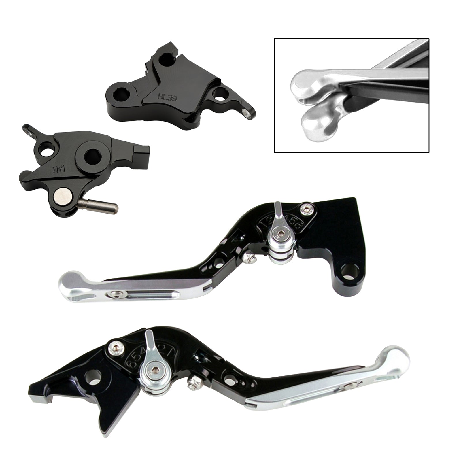 2021-2024 CFMOTO 700CL-X Heritage Adjustable Clutch Brake Lever