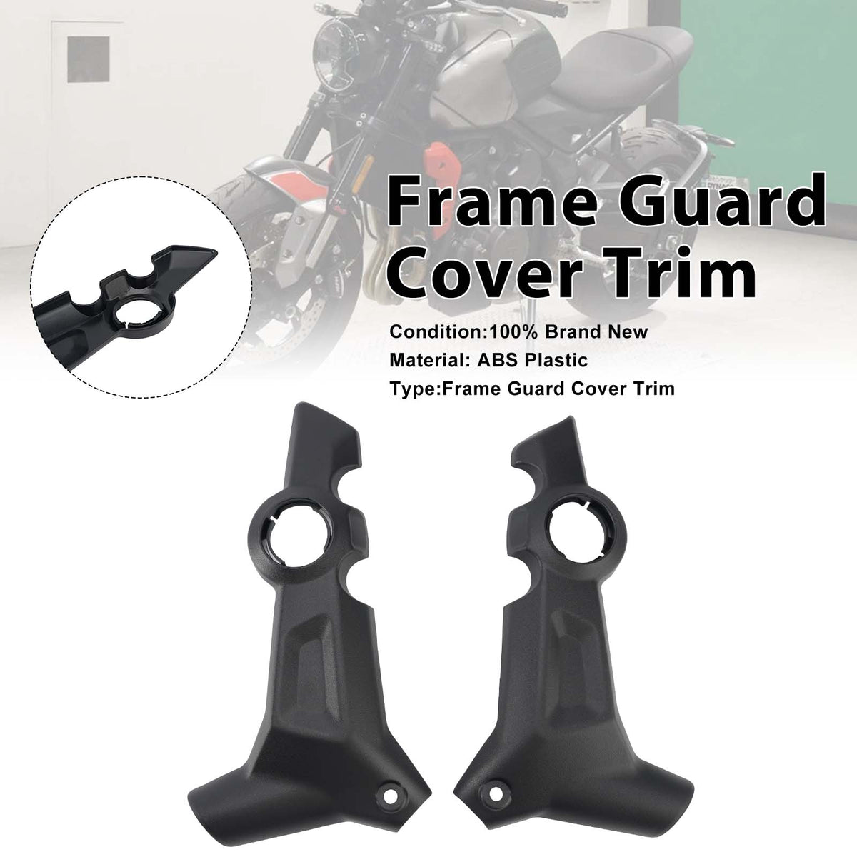 22-25 660 25-27 800 Trident Frame Guard Side Protection Cover Fairing