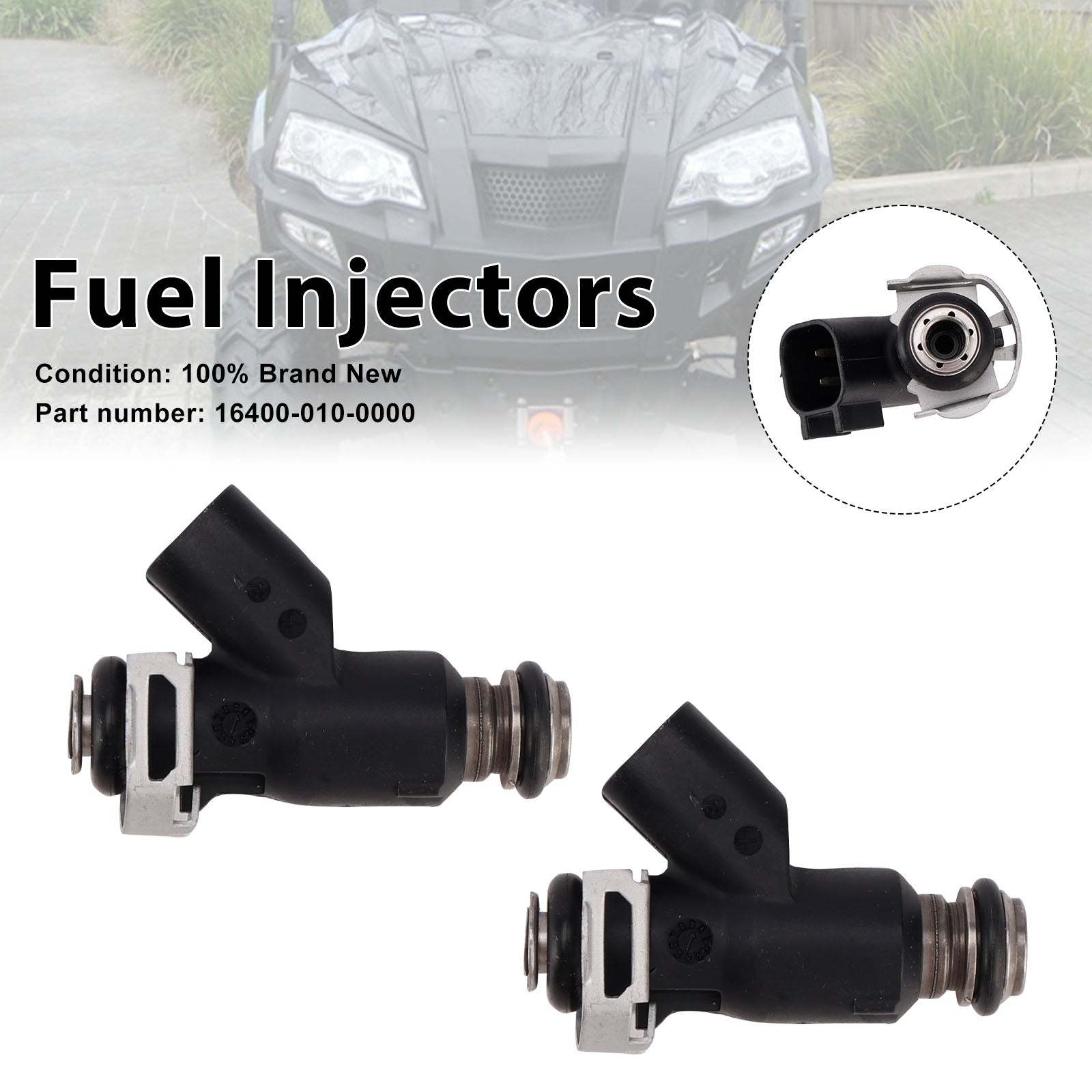 UTV 800 MSU HiSUN BENNCHE COLEMAN 2PC 16400-010-0000 Inyectores de combustible