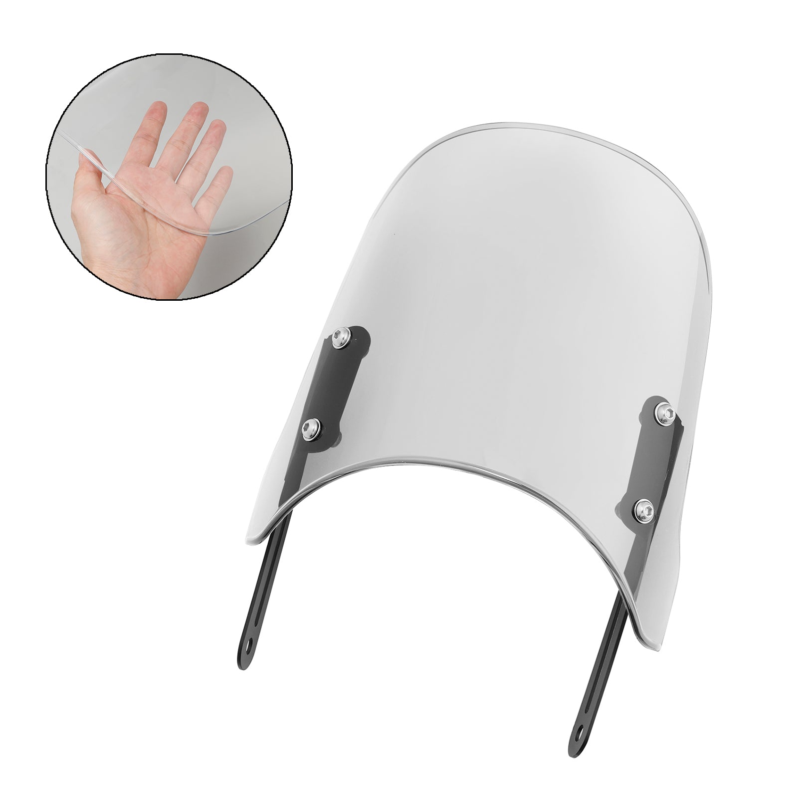 Scrambler 1200 XC XE 19-23 Street Twin 900 16-23 Windschutzscheibe