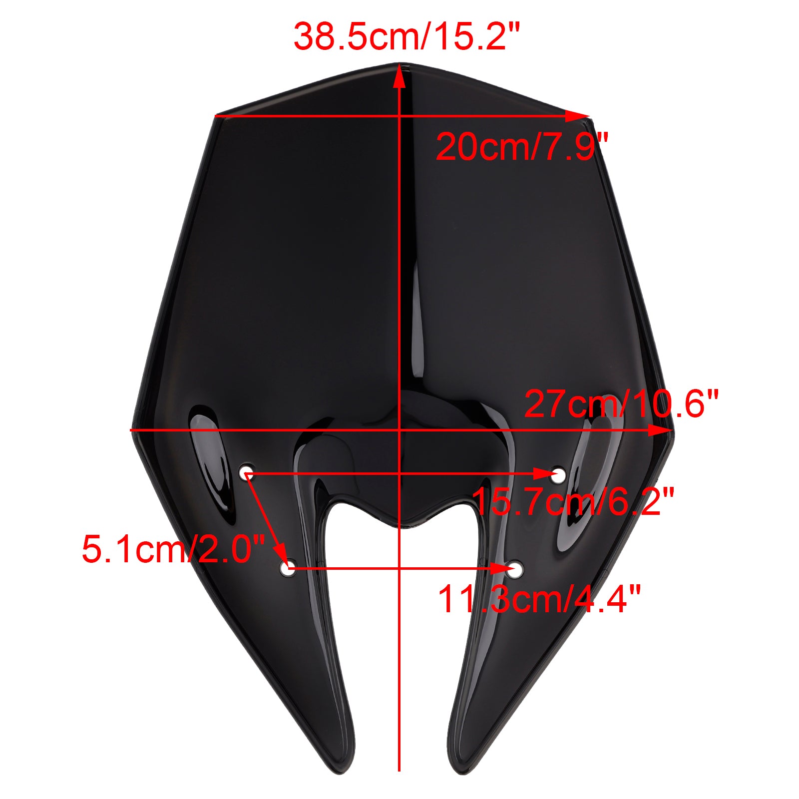 2025 Kawasaki Z900 Windscreen Windshield + Bracket