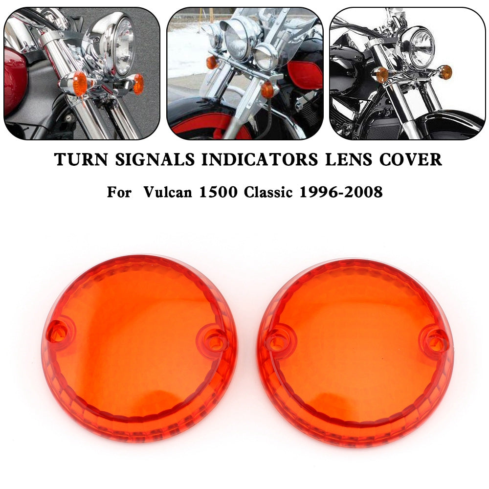 Yamaha Kawasaki Vulcan 1500 VN Turning Signals Indicateurs Couverture de l'objectif
