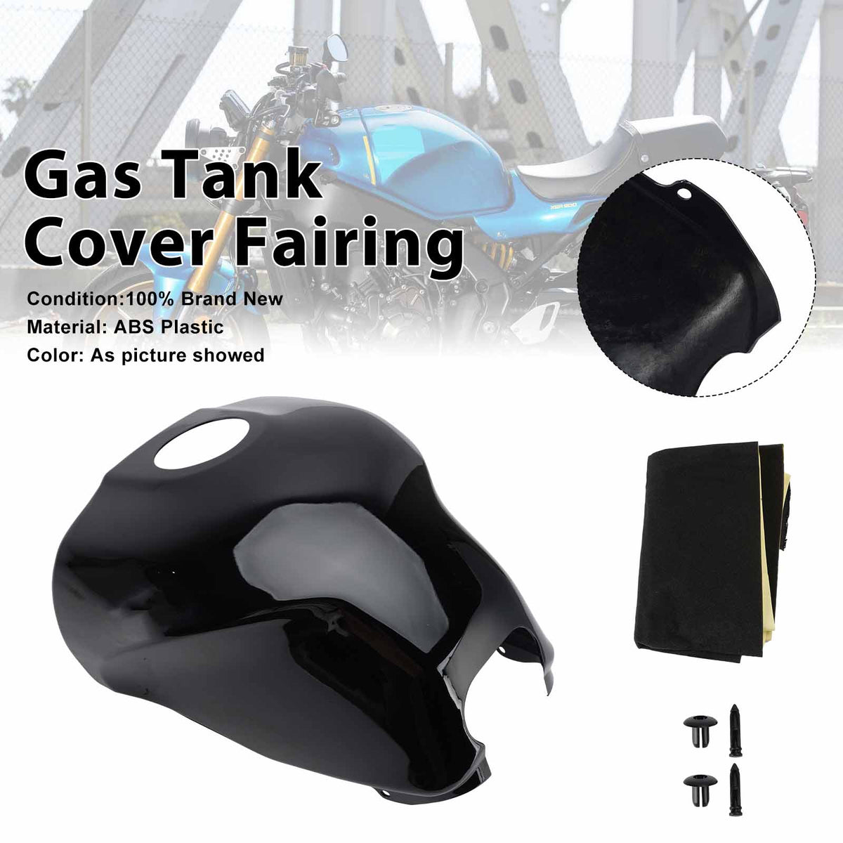2022-2025 Yamaha XSR900 Rear Gas Tank Cover Fairing Protector