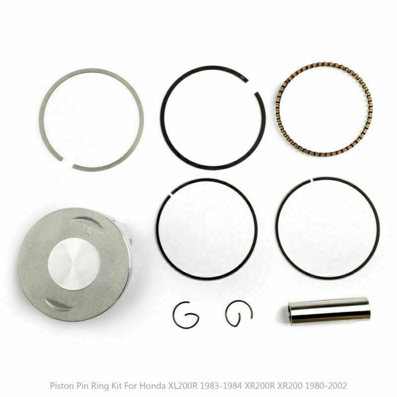 1980-2002 Honda XL200R XR200R XR200 65.75mm Size Piston Bore Kit 13011-446-811 13011-KT0-305 13101-446-770