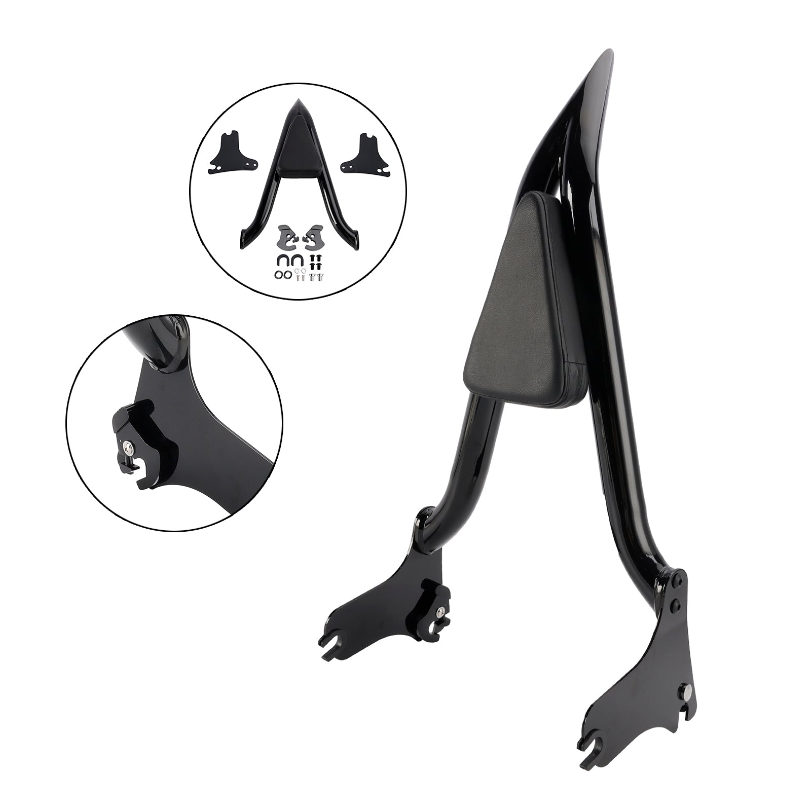 1997-2008 Road King Street Glide Road Glide Passagier Sissy Bar Rückenlehne