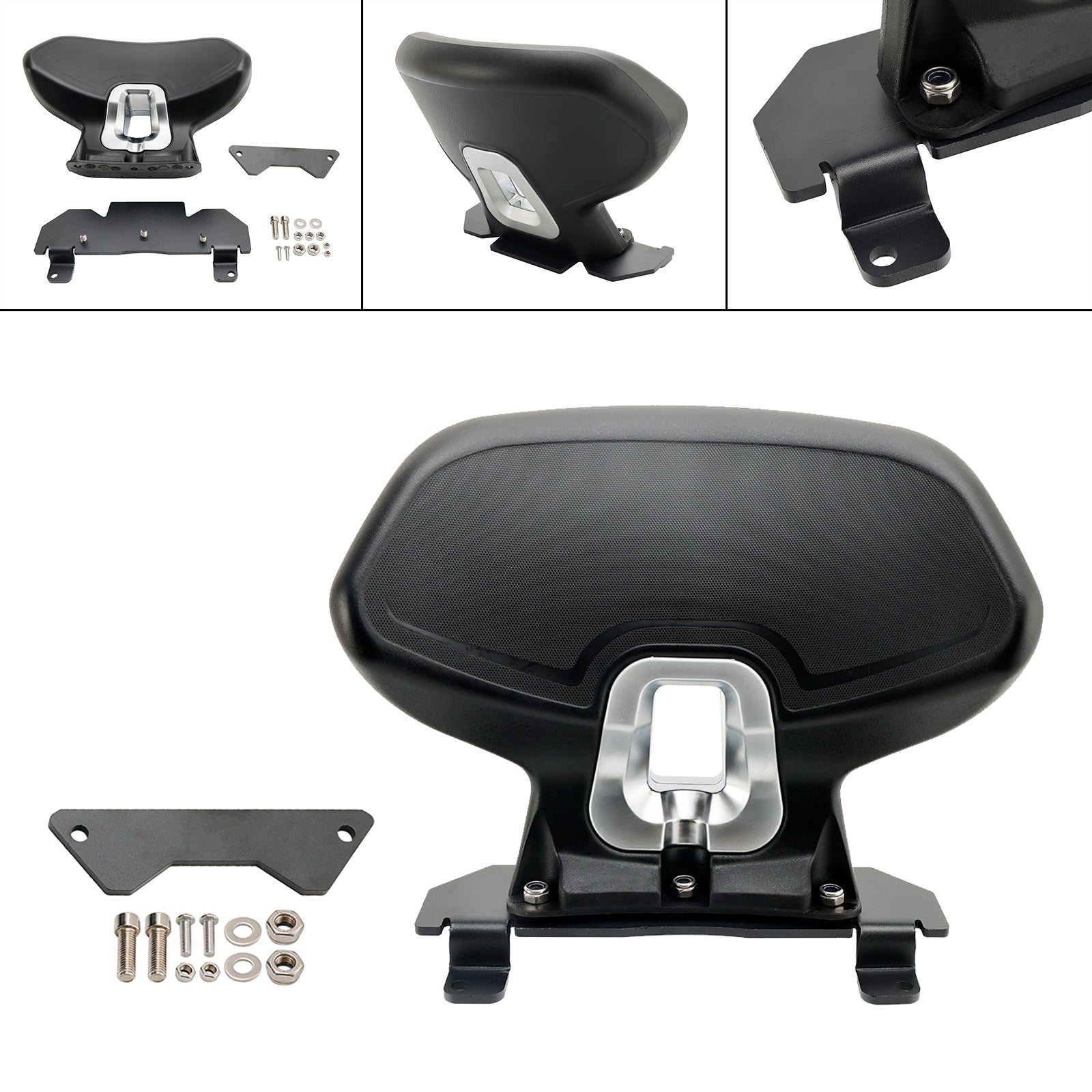 18-23 BMW C400X med originale gelændere Passager Sissy Bar Backlest