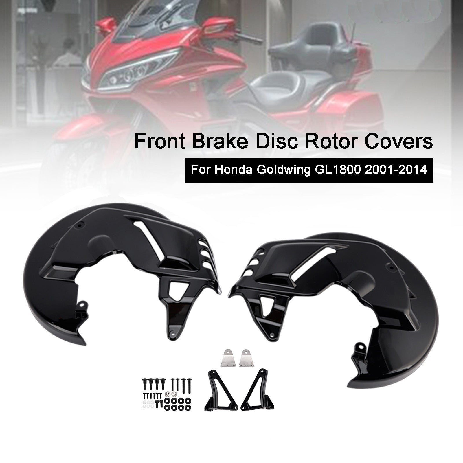 Honda Goldwing GL1800 F6B 01-15 Front Brake Disc Rotor Covers