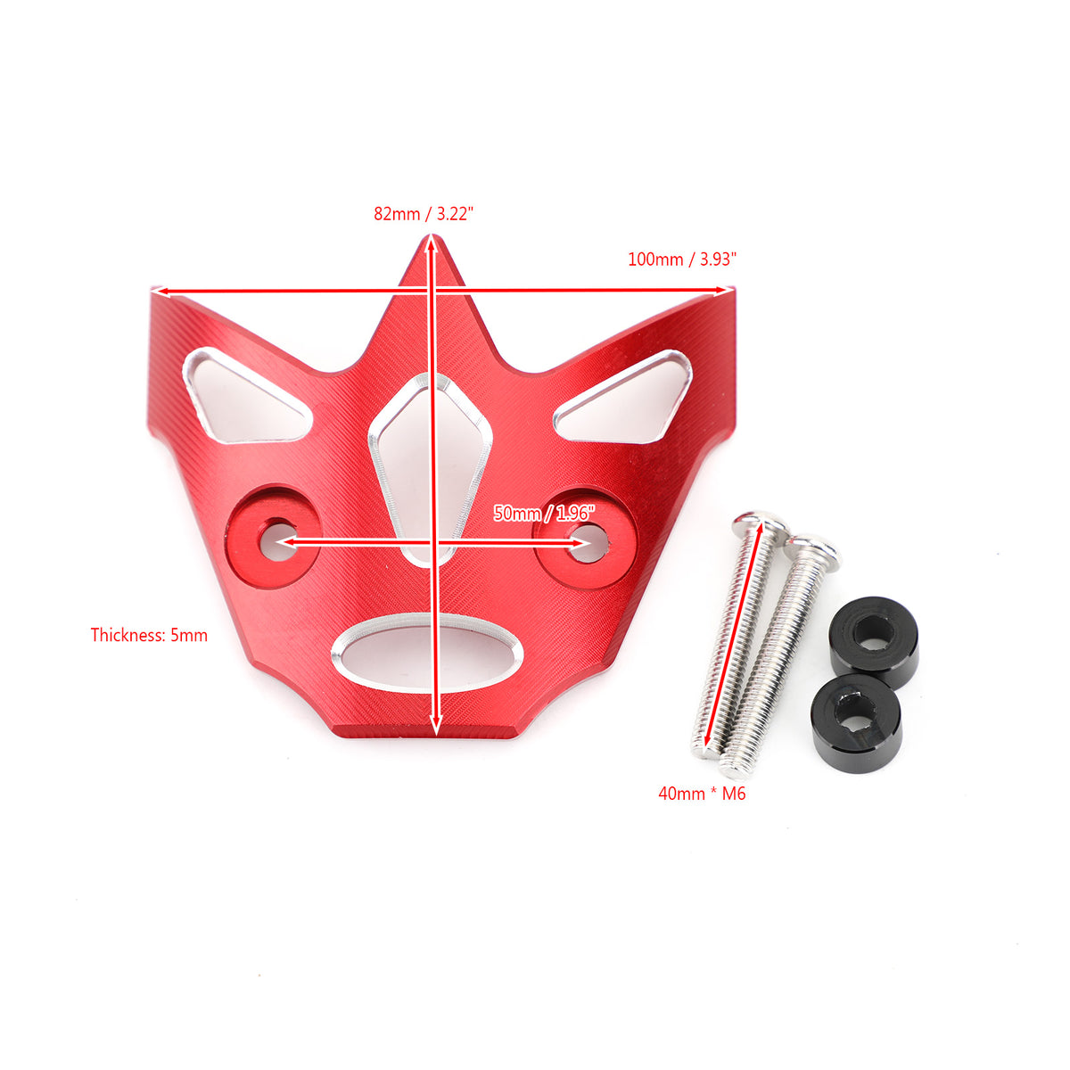 2017-2021 Honda Rebel CMX300 CMX500 CNC Red Speedometer Guard Cover