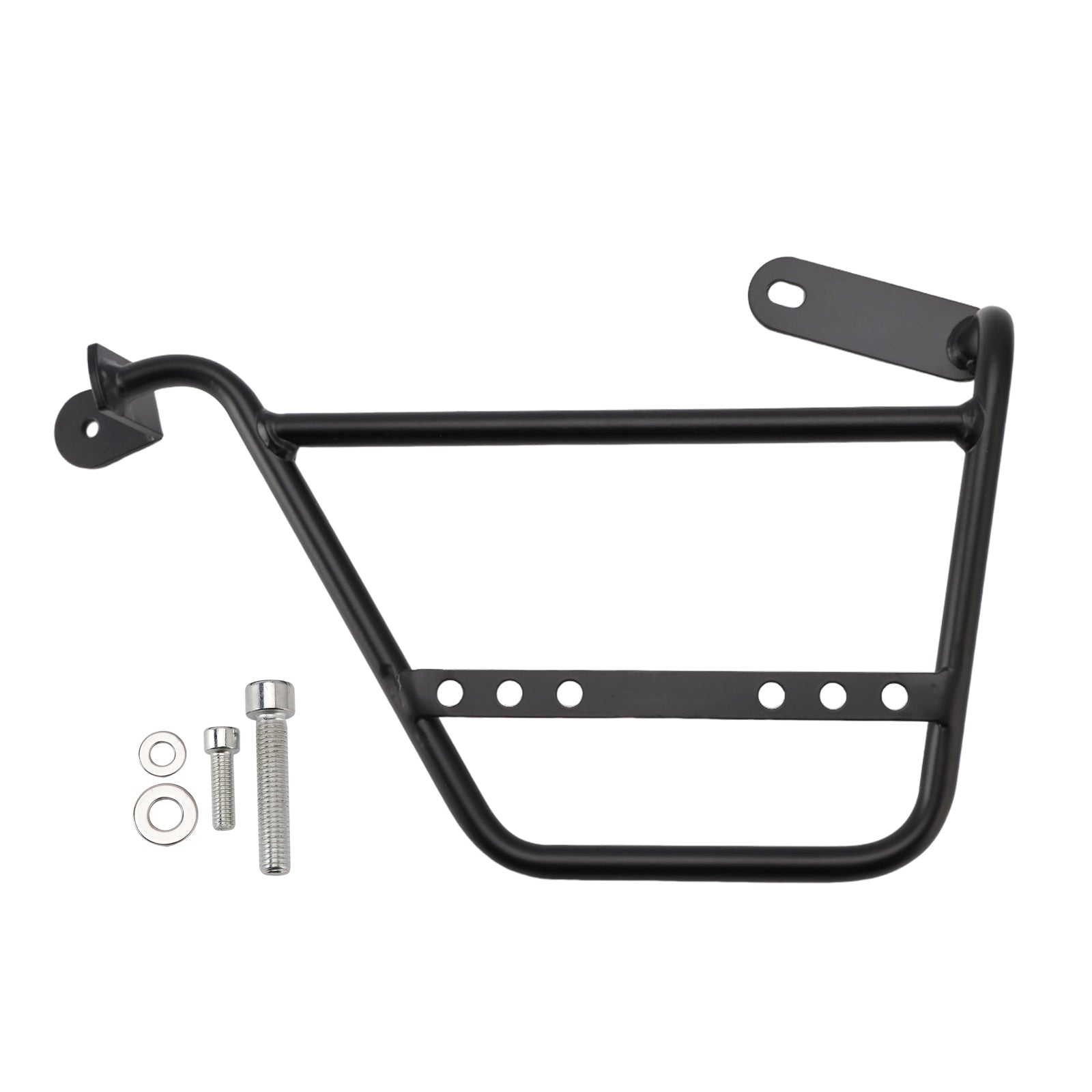 21-24 Guzzi V7 750Cc Luggage Rack Side Saddle Bag Mount Bracket Black Left