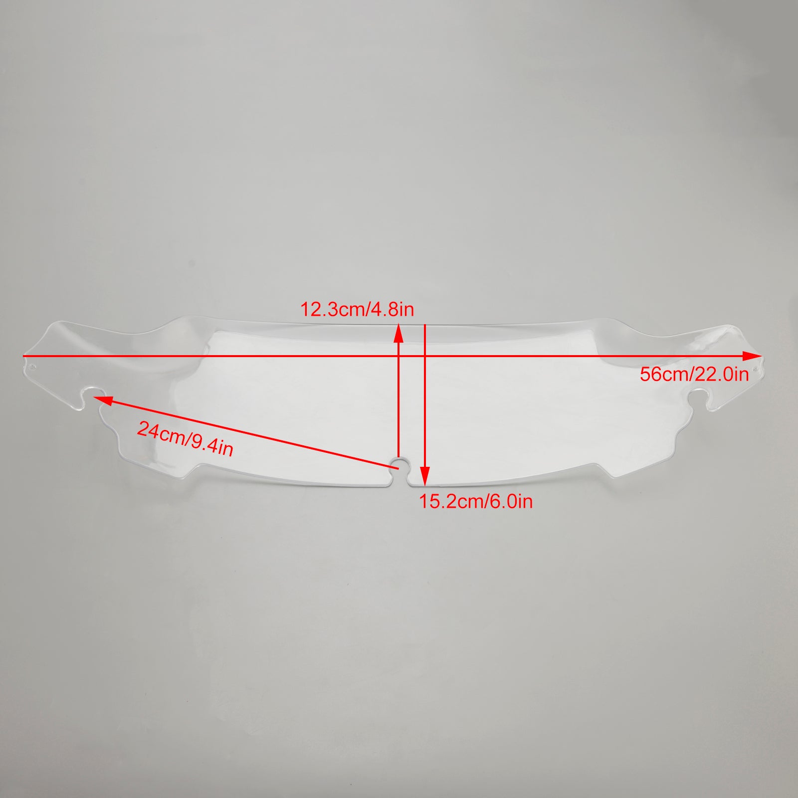 2014 + Electra Glide Street Glide Ultra Clássico 5" Pára-brisas Pára-brisas