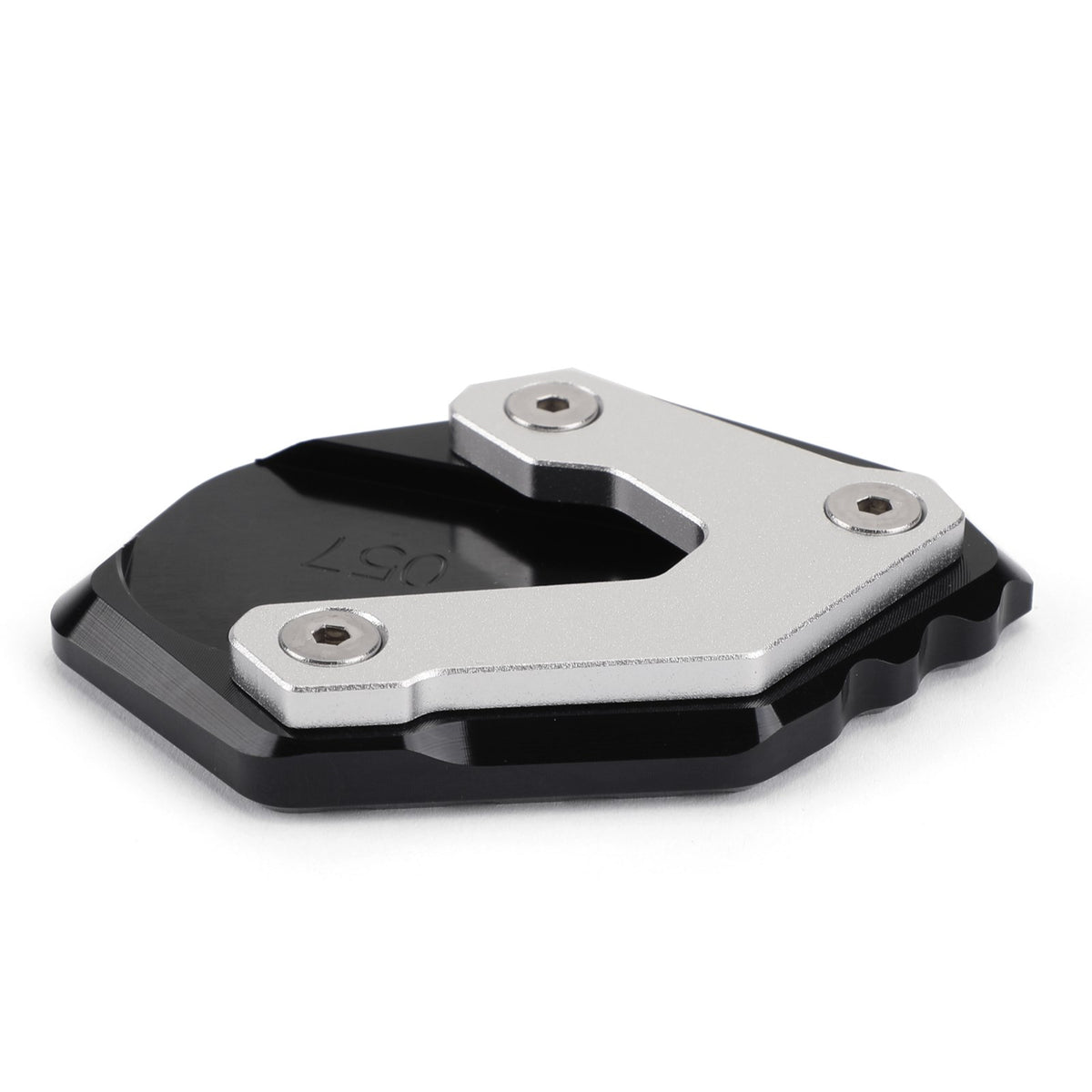 Piastra di ingrandimento del cavalletto di estensione del cavalletto laterale CNC Moto BMW F750GS 2018-2019