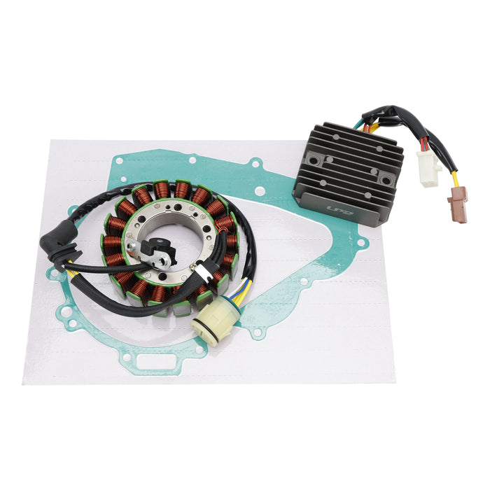 02-05 Aprilia RSV1000 Tuono R Generator Stator Voltage Regulator Gasket