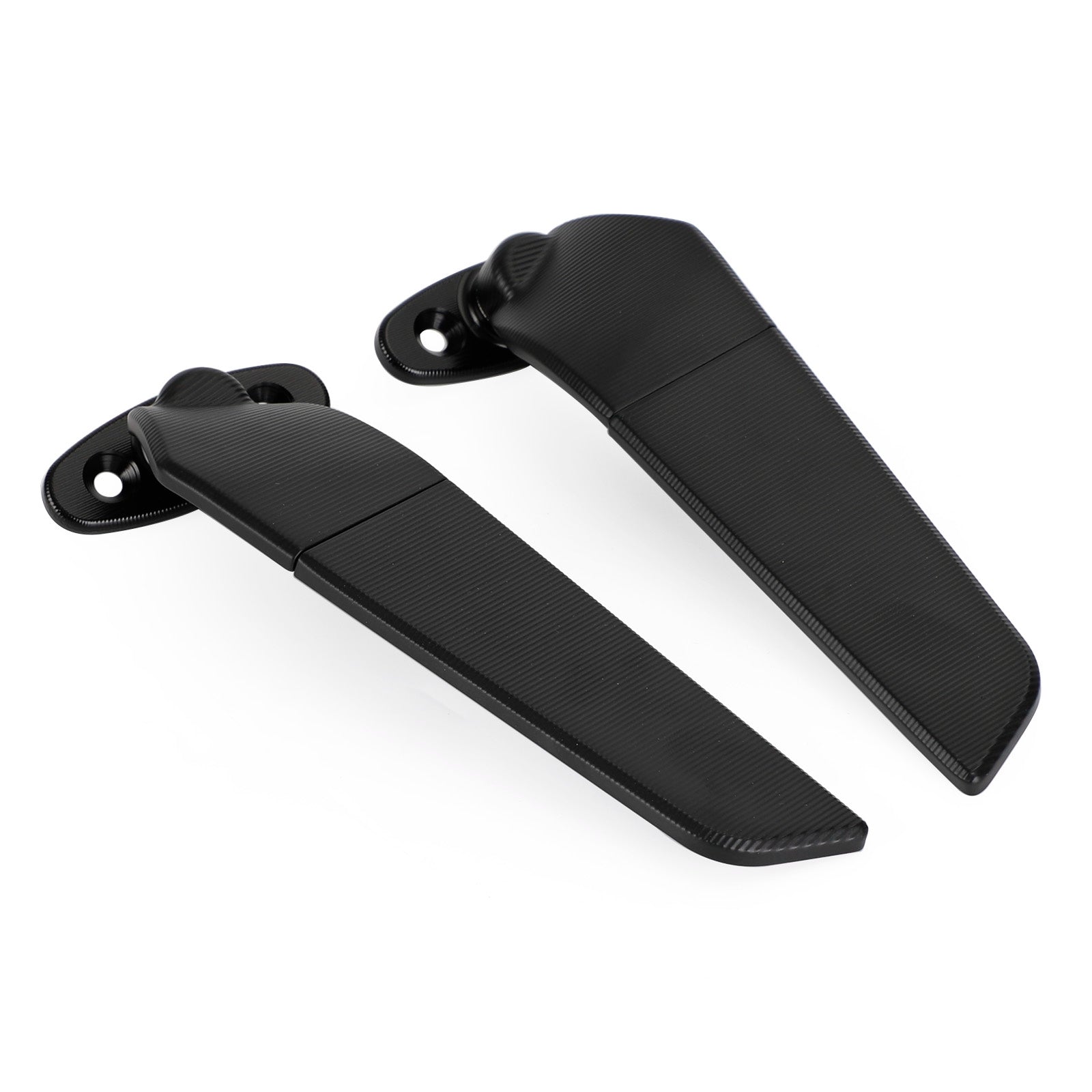 2001-2019 Suzuki GSXR 600 Adjustable Wing Fin Rearview Mirrors