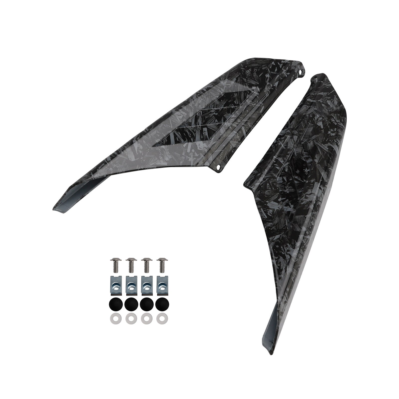 Kawasaki NINJA ZX-4R ZX-4RR 2023-2025 Rear Tail Wing Fixed Wing Fairing