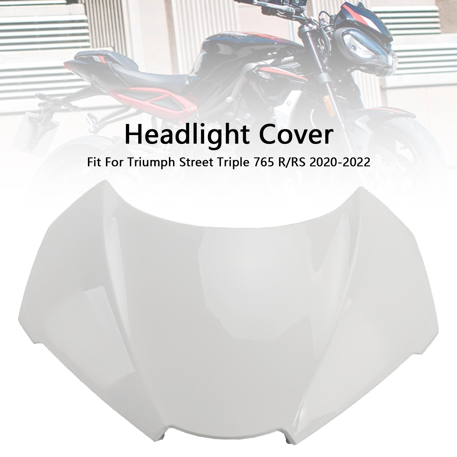 2020-2022 Street Triple 765 R/RS Front Nose Headlight Cover Fairing