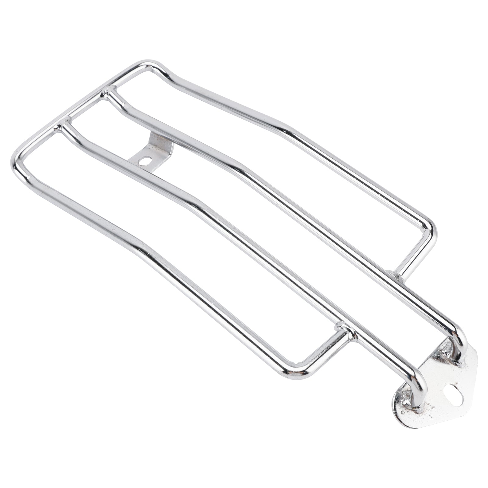 1985-2003 Sportster XL XLH 883 1200 Custom Chrome Solo Seat Luggage Rack