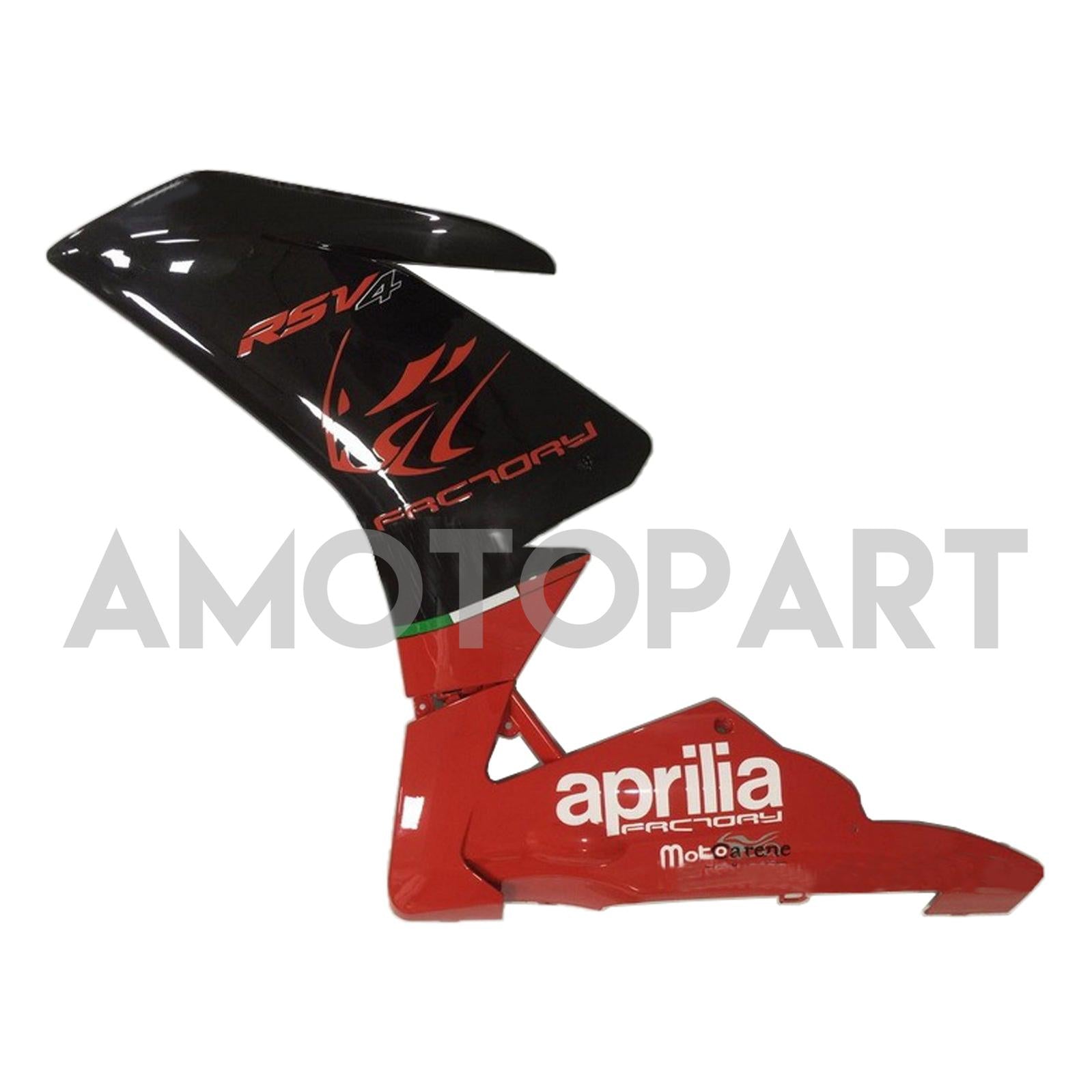 Amotopart 2009-2015 RSV4 1000 Aprilia Red&Black Style4 Fairing Kit