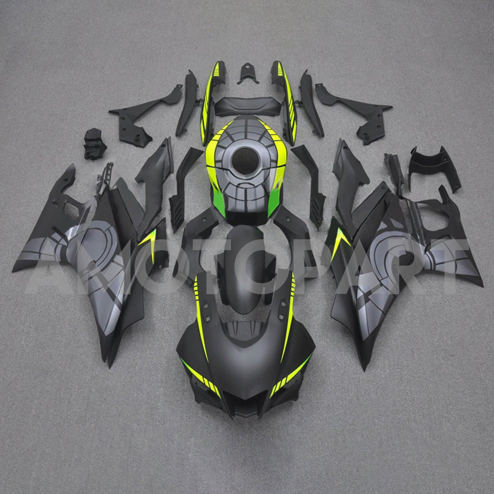 Amotopart 2022-2024 Yamaha YZF-R3 & R25 Matte Black Fairing Kit