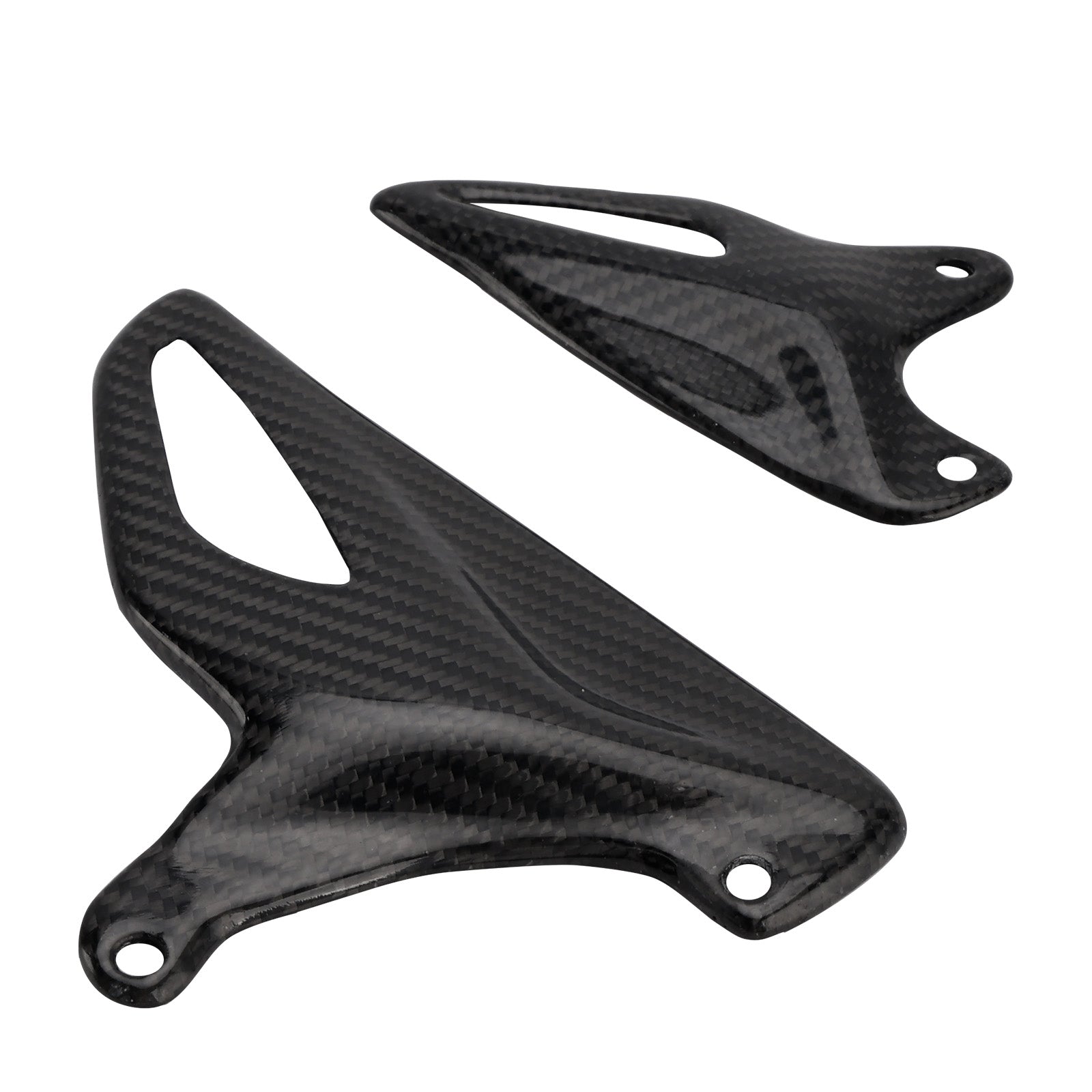Ducati Panigale V4 V4S V4R V2 2018-2025 Real Carbon Fiber Foot Board